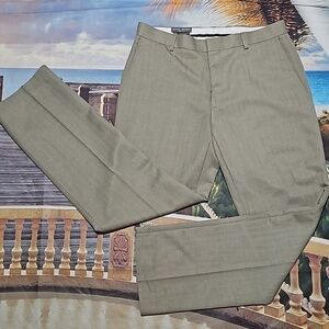 Michael Brandon Tan Dress‎ Pants Size 34x2 Slim Fit